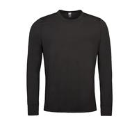 HEAT HOLDERS Mens Thermal Long Sleeve T Shirt Winter Base Layer Top (M, Black)