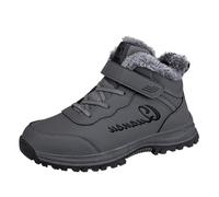 Men's Winter Boots Heavy Duty Thermal Insulated Footwear For Extreme Cold Weather And Secure Traction Outdoor Adventures (Dark Gray, 5)