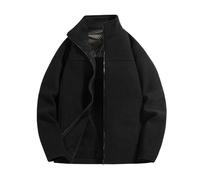 Men's Winter Coat, Warm Jacket Men Long Sleeve Large Size Solid Color Casual Chic Comfortable Loose Fit Classic Going Out Basic Great Cold Jackets