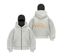 Men's Winter Double Hoodie Sweatshirt for Doct.o.r W.h.o with Zip and Pocket Windproof Warm Sports Jacket Men Casual Hooded Coat Fashion Double Hooded Zip Up Long Sleeve Sweatshirt,A-l