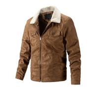 Mens Winter Jacket,Men Lapel Zipper Cardigan Casual Business Jacket Foreign Trade Trend Loose And Comfortable Jacket