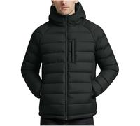 Men's Winter Jackets Warm Padded Quilted Winter Coat Thickened Long Sleeve Zipper Outerwear Softshell Insulated Hooded Puffer Coats Stylish Pockets Spindle Jacket for Ski Hiking Camping
