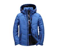 Men's Winter Luxury White Duck Down Jacket Casual Windproof Parka Goose Feather Hood Thick Warm Coats
