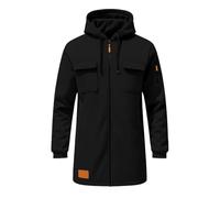 Men's Winter Skiing Jackets Water Resistant Fleece Coats Insulated Thermal Snowboard Jacket Parka Raincoat with Hood Full Zip Jacket Coats