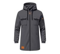 Men's Winter Skiing Jackets Water Resistant Fleece Coats Insulated Thermal Snowboard Jacket Parka Raincoat with Hood Full Zip Jacket Coats