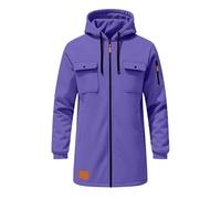 Men's Winter Skiing Jackets Water Resistant Fleece Coats Insulated Thermal Snowboard Jacket Parka Raincoat with Hood Full Zip Jacket Coats