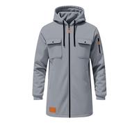 Men's Winter Skiing Jackets Water Resistant Fleece Coats Insulated Thermal Snowboard Jacket Parka Raincoat with Hood Full Zip Jacket Coats