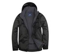 Uneek UC620 Premium Outdoor Jacket Black/Grey L Colour: Black/Grey, Si L