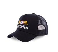 Men's & Women's Adjustable Cap, Trucker Cap, All Seasons, No Deformation and Multi-Sport, Black, One size
