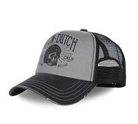 Men's & Women's Adjustable Trucker Cap, No Deformation, Athletic and All Seasons, grey, One size