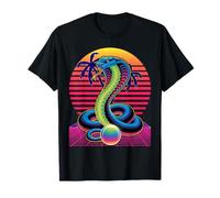 Mens, Womens and Kids Vintage Retro King Cobra Lover T-Shirt