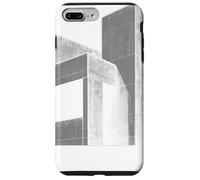 Men's Women's Architecture Lover Graphic Minimal Urban Art Case for iPhone 7 Plus/8 Plus