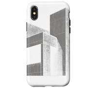 Men's Women's Architecture Lover Graphic Minimal Urban Art Case for iPhone X/XS