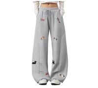 Men's Women's Baggy Jogging Bottoms Dachshund Graphic Trousers Training Trousers Elastic Dachshund Graphic Sweatpants Lightweight Casual Trouser Drawstring Activewear Y5K Streetwear