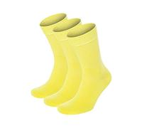 Mens & Womens Bamboo Diabetic Crew Socks, 3 Pack, Loose Fit, Wide, Stretchy, Seamless Toe, UK Size 4-7 & 7-11