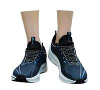 Men's & Women's Carbon Fiber Running Trainers Breathable Mesh Lightweight Design with Enhanced Propulsion for Speed Black