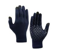 Men's Women's Casual Fashion Outdoor Winter Gloves Knitted Thickened Wool Non-Slip with Touchscreen Click Function for Smartphones