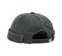 Men's Women's Cotton Docker Cap Beanie with Adjustable Buckle Brimless Sailor Cap for Camping Travel Daily Wear (UK, Alpha, One Size, M, Army Green)