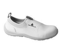 Mens/Womens Delta Plus Miami Slip On Canvas Safety Steel Toe Shoes Sizes 3 to 13