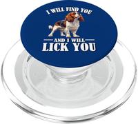 Mens Womens Find You Lick You Tri Color Cavalier Dog Mom PopSockets PopGrip for MagSafe