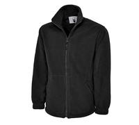 Mens Womens Fleece Jacket Full Zip Plain Premium Adult Workwear Coat Uneek UC601