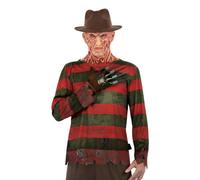 Mens Womens Freddy Kruger A Nightmare On Elm Street Halloween Costume