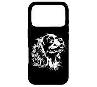 Mens Womens Funny Cute Retro Vintage Logo Cavalier Dog Lover Case for iPhone 17 Pro