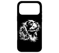 Mens Womens Funny Cute Retro Vintage Logo Cavalier Dog Lover Case for iPhone 17 Pro Max