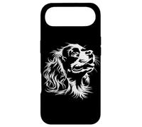 Mens Womens Funny Cute Retro Vintage Logo Cavalier Dog Lover Case for iPhone Air