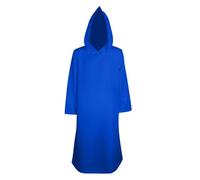 Mens Womens Gothic Robe with Hood, Halloween Costume Renaissance Cloak Medieval Gown Adult Victorian Vintage Cape Full Length Robe Knight Cloak Wizard Witch Costume Fancy Dress Clothing