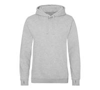 Mens Womens Heavyweight Hooded Sweatshirt Unisex Plain Hoodie Pullover Jumper