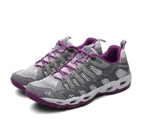 Men's Women's Hiking Shoes Outdoor Walking Waterproof Rekking Shoes Low-Cut Lightweight Comfor Table Leisure Sports Training. Blue 5.5