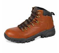 Mens Womens Johnscliffe Leather Waterproof Breathable Hiking Walking Ankle Boots