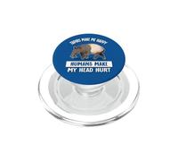Mens Womens Kids Humans Hurt Head Tapirs Make Me Happy PopSockets PopGrip for MagSafe