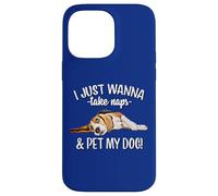Mens Womens Kids Wanna Take Naps and Pet My Beagle Dog Lover Case for iPhone 14 Pro Max