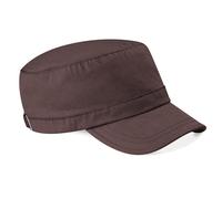 Mens Womens Plain & Camo Cap Military Style Combat Cadet Cotton Hat Beechfield
