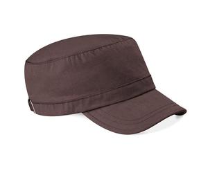 Mens Womens Plain & Camo Cap Military Style Combat Cadet Cotton Hat Beechfield