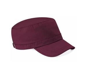 Mens Womens Plain & Camo Cap Military Style Combat Cadet Cotton Hat Beechfield