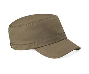 Mens Womens Plain & Camo Cap Military Style Combat Cadet Cotton Hat Beechfield
