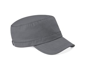 Mens Womens Plain & Camo Cap Military Style Combat Cadet Cotton Hat Beechfield