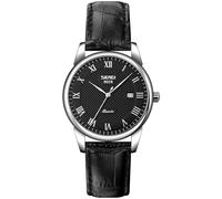Mens Womens Quartz Watch Roman Numeral Business Casual Fashion Analog Wrist Watch Classic Calendar Date Window 30M Waterproof Comfortable Leather Watches, Women Black, Fashion, Classic, Vintage