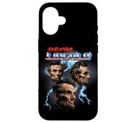 Mens Womens Retro 80s Heavy Metal Rock Band Abraham Lincoln Case for iPhone 16