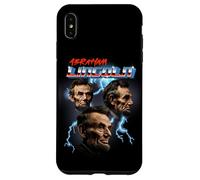 Mens Womens Retro 80s Heavy Metal Rock Band Abraham Lincoln Case for iPhone XS Max