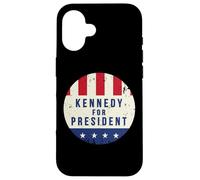 Mens Womens Retro Vintage JFK Vote Kennedy For President Case for iPhone 16
