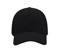 Mens Womens Sports Hats Solid Color Low Crown Adjustable Breathable All Seasons Dad Caps Unisex Golf Tennis Running Baseball Cap Black