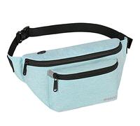 Men's Women's Sports Jogging Walking Fanny Pack Mint Green Free Size, Green Mint, Free Size