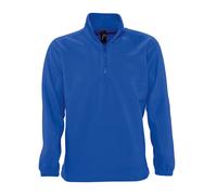 Mens Womens Unisex Half Quarter Zip Neck Fleece Top