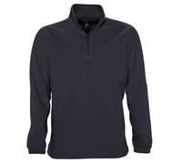 Mens Womens Unisex Half Quarter Zip Neck Fleece Top