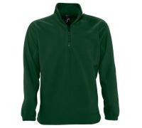 Mens Womens Unisex Half Quarter Zip Neck Fleece Top