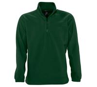 Mens Womens Unisex Half Quarter Zip Neck Fleece Top